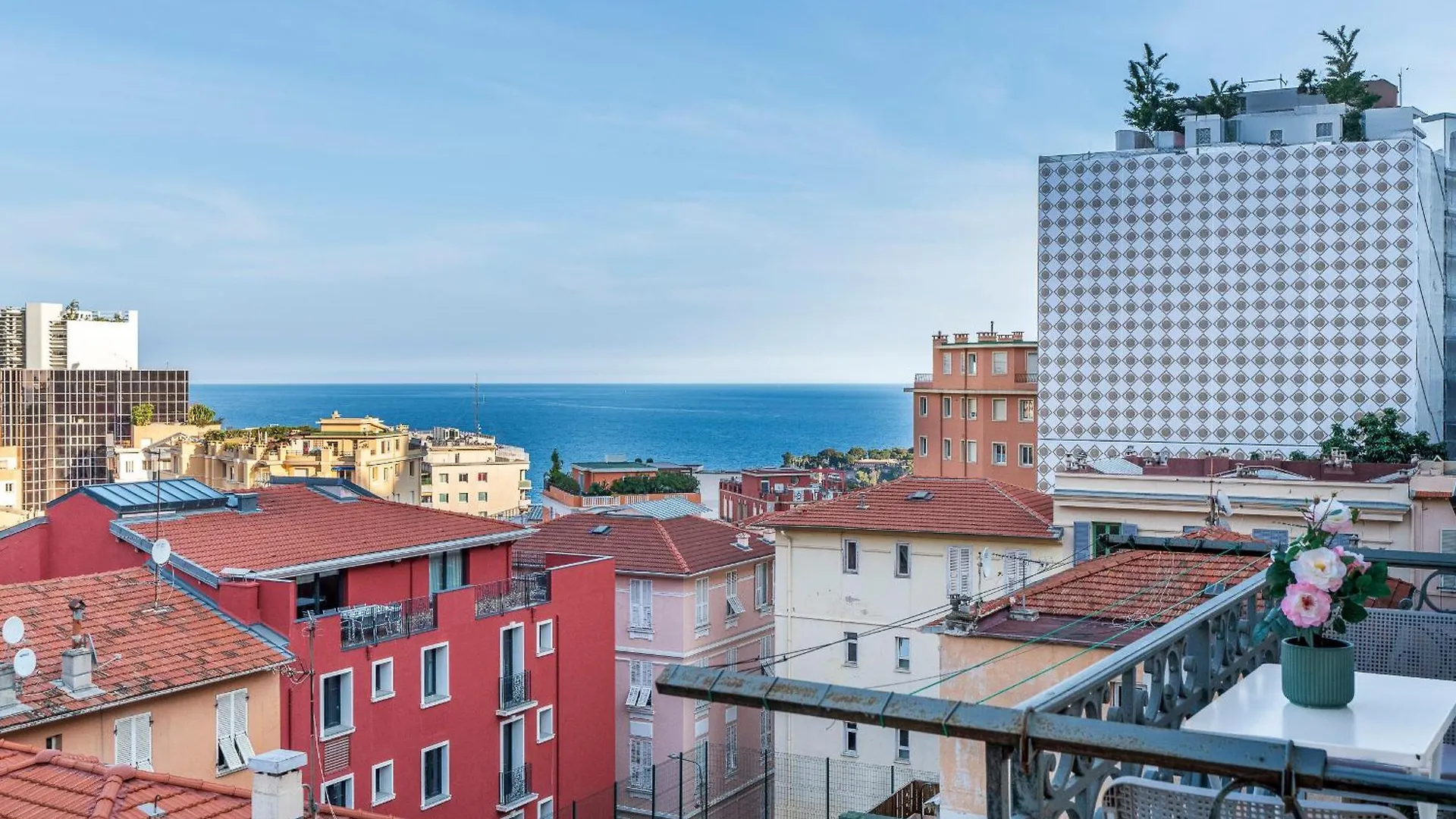 Monaco Seaview Border - 1Bdr Flat - 2Beds - 4 Guests Apartment Beausoleil