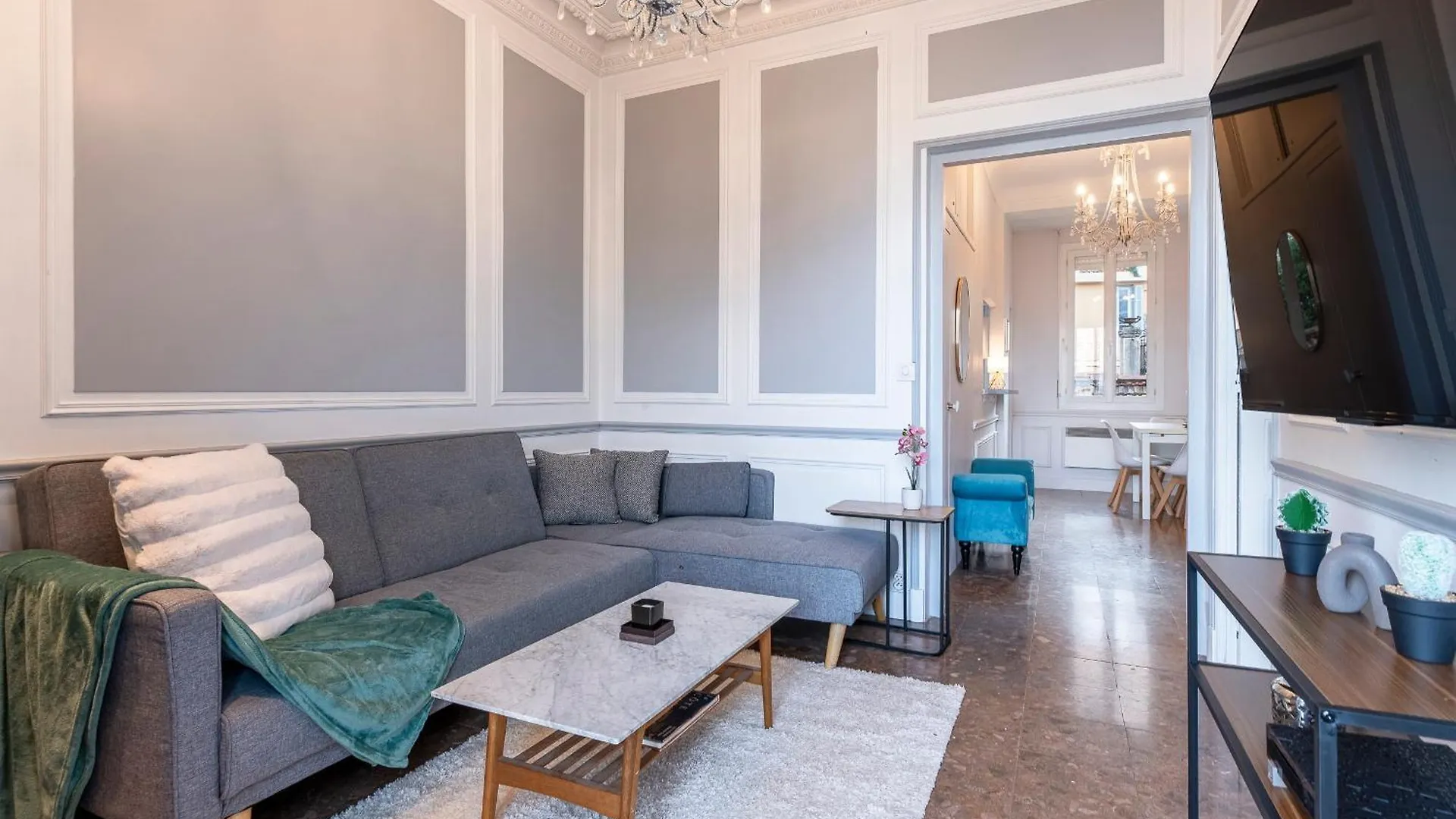 Monaco Seaview Border - 1Bdr Flat - 2Beds - 4 Guests Apartment Beausoleil